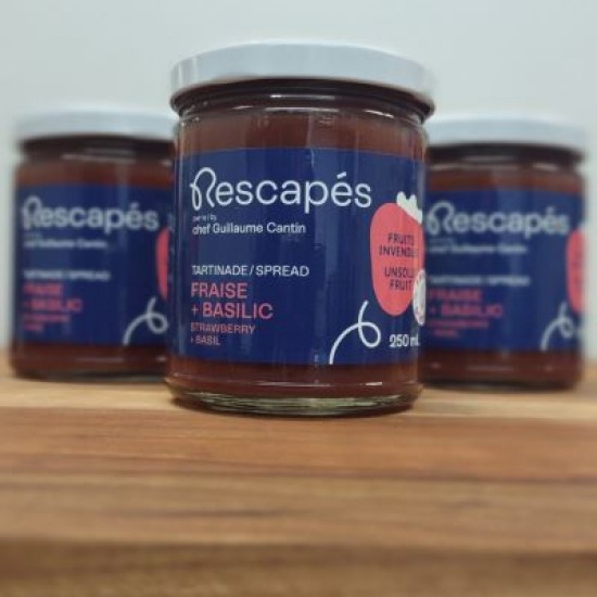 Les Rescapés - Fraises et Basilic - 250ml